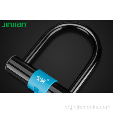 Anti-roubo U Lock Lock Double Protection Bicycle Lock